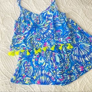 Lilly Pulitzer Ramona 2-Piece Set: Crop Top and Skort